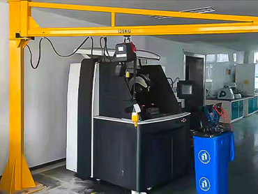 Type de colonne Crane électrique rotatif JIB